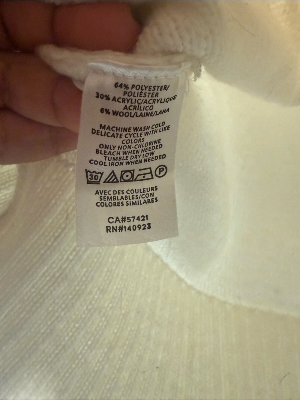 Loft Cream Sweater - Picture 3 of 3